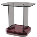 End Table - Clear Glass